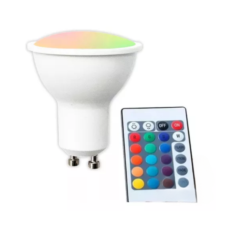 Dicroico (Ojo de Huey) RGB 5W GU10