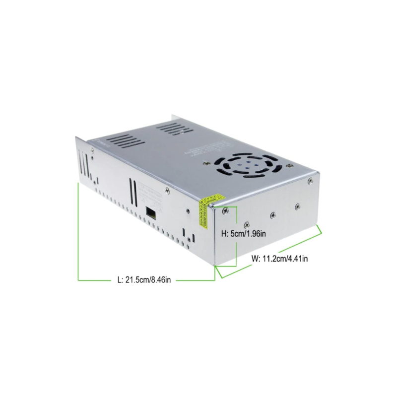 Fuente de poder 30A 110 V/220 V a CC 12 V - Imagen 3