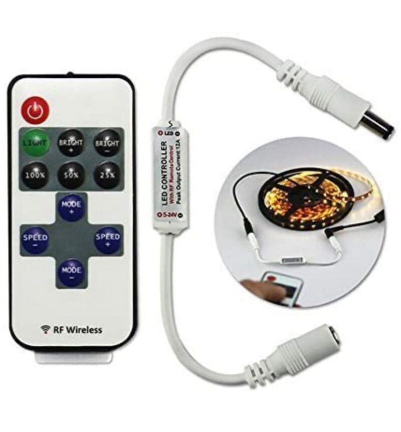 Control para cinta led dimeable