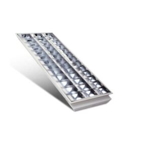LAMPARA CON DIFUSOR PARABOLICO 2X4