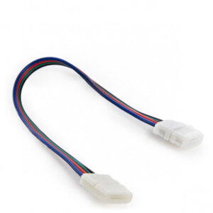 Conector Tira LED SMD5050 10Mm RGB 4 Vías Doble