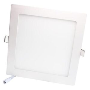 Plafón Led Cuadrado Empotrable 18W 6000K (Luz Fría/Blanca)
