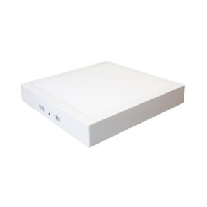 Plafón Led Cuadrado Superficial 18W 6000K (Luz Fría/Blanca)