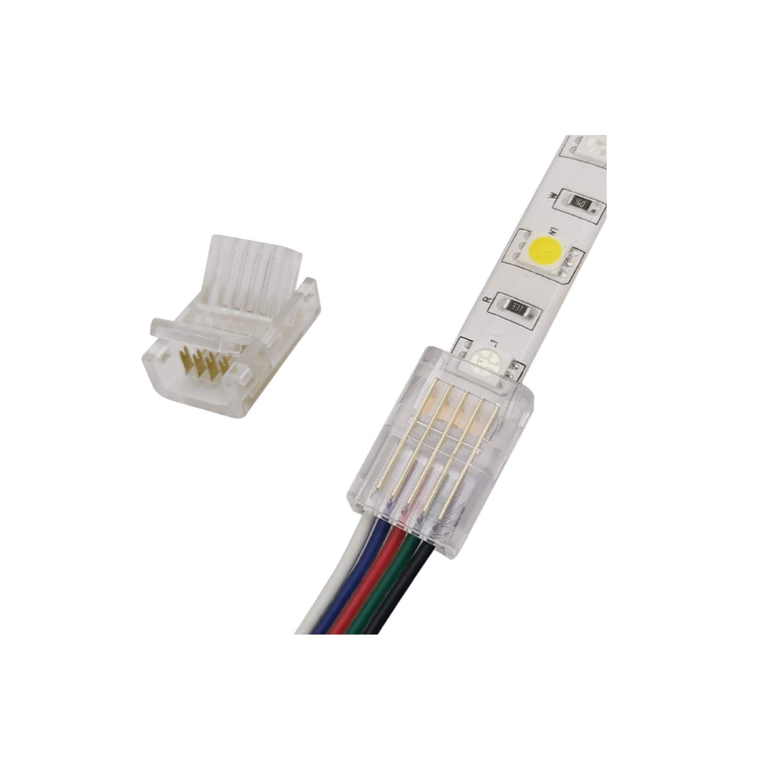 Conector tira LED RGB 