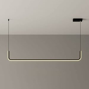 Lampara minimalista de barra
