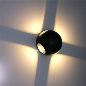 Aplique de esfera para pared