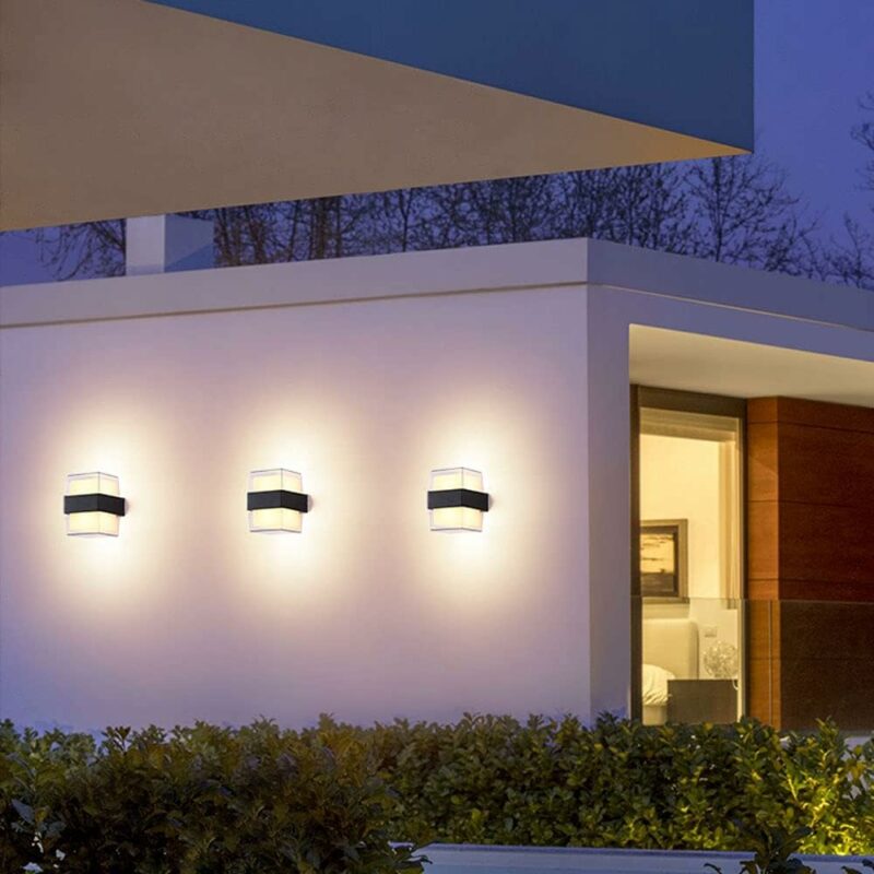 Aplique cuadrangular para exterior - Imagen 2