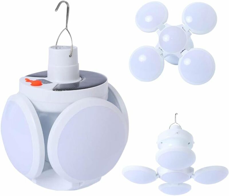 Foco lampara solar recargable