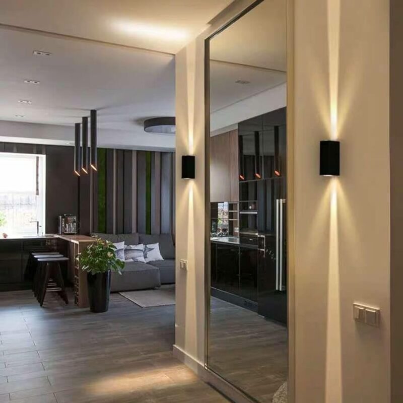 Aplique de pared bidireccional rectangular - Imagen 3
