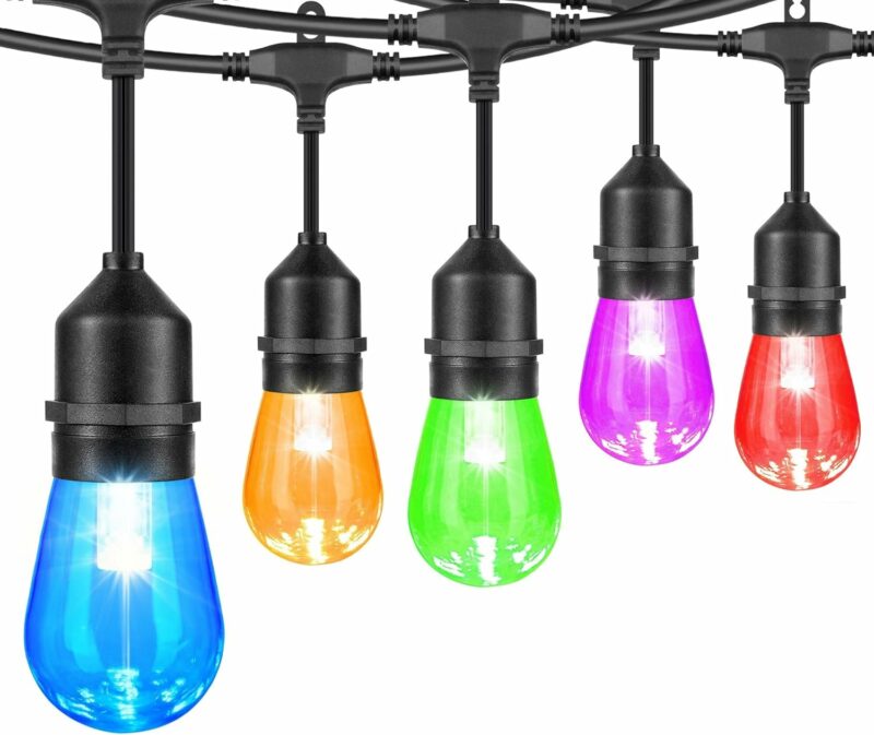 Guirnalda de luces RGB+Blanco