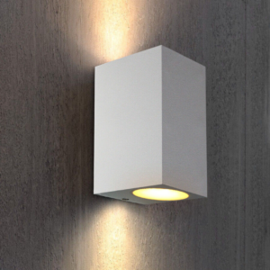 Aplique de pared bidireccional rectangular