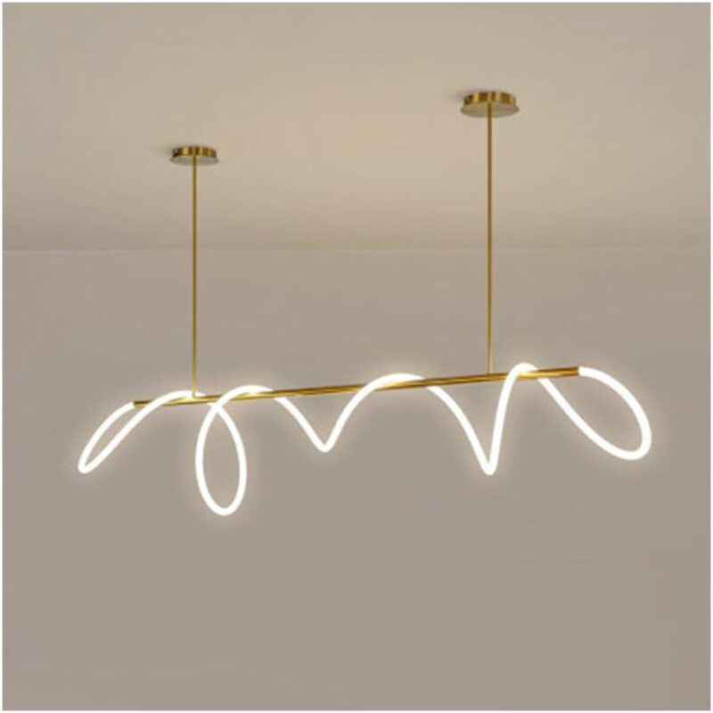 Lampara colgante Minimalista de Cuerda - Imagen 2