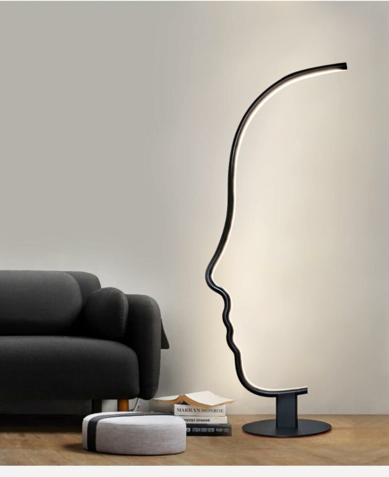Lampara Minimalista Face Art