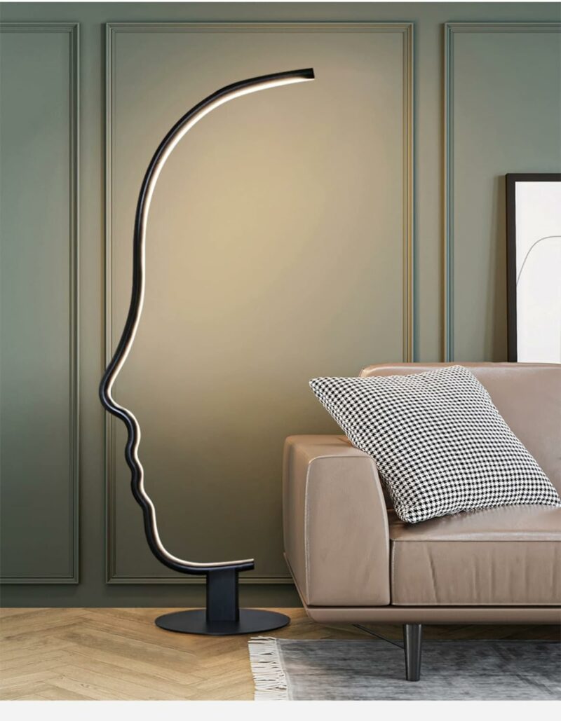 Lampara Minimalista Face Art - Imagen 3