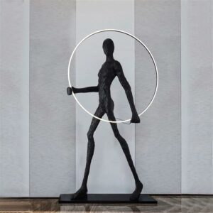 Lampara minimalista Men Art circule