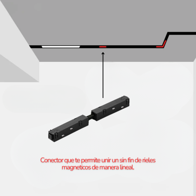 Union para riel magnetico - Imagen 2