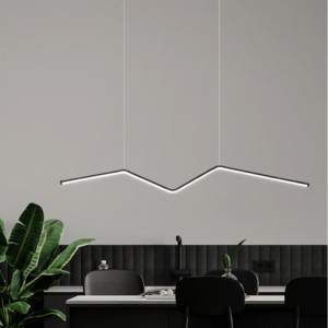 Lámpara colgante lineal minimalista Peak