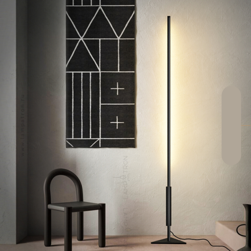 Lámpara minimalista de piso - Imagen 2