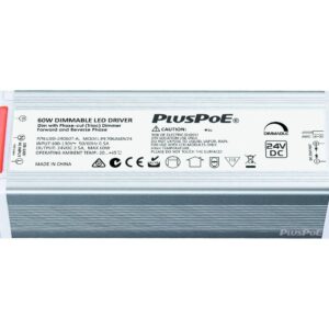Transformador led regulable de 120w, 24v