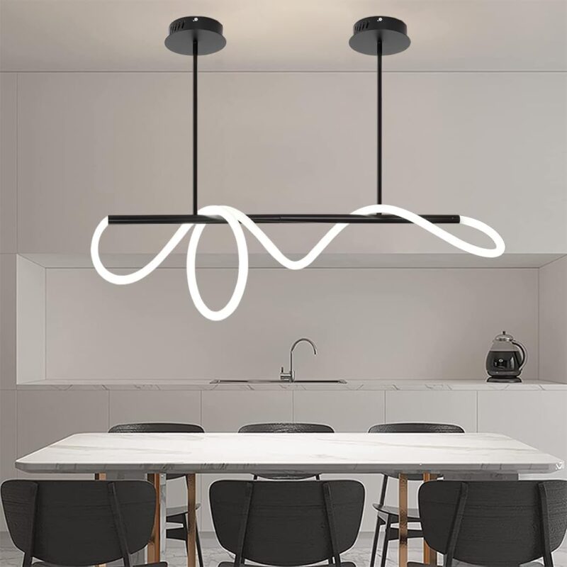 Lampara colgante Minimalista de Cuerda - Imagen 2