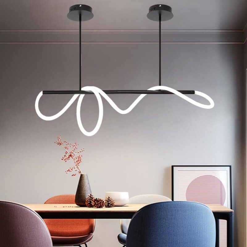 Lampara colgante Minimalista de Cuerda