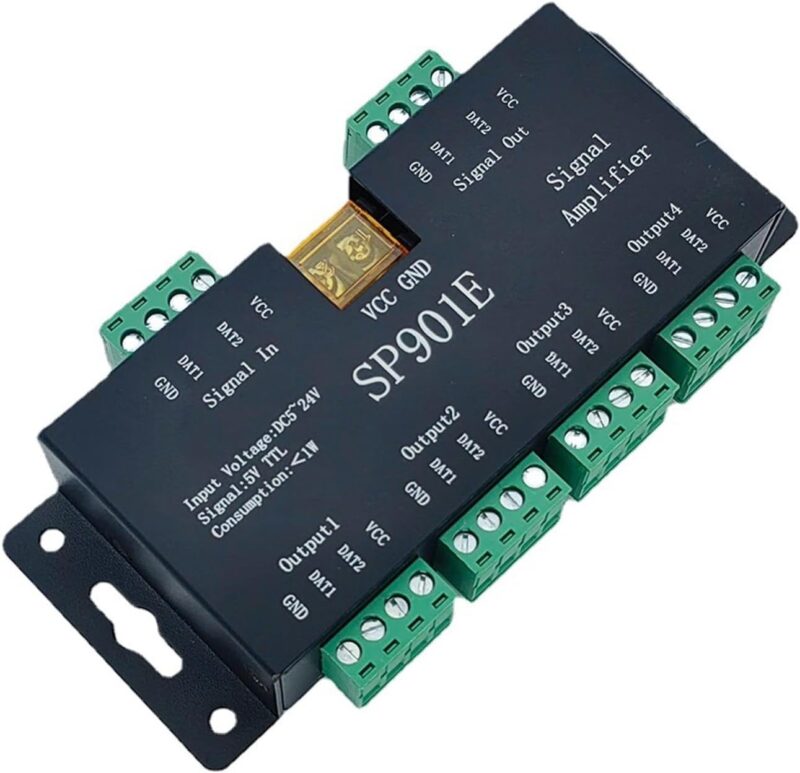 Amplificador de señal para tira led