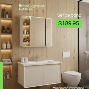 Set de baño Grande - Khaki