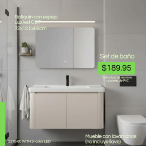 Set de baño grande - Khaki