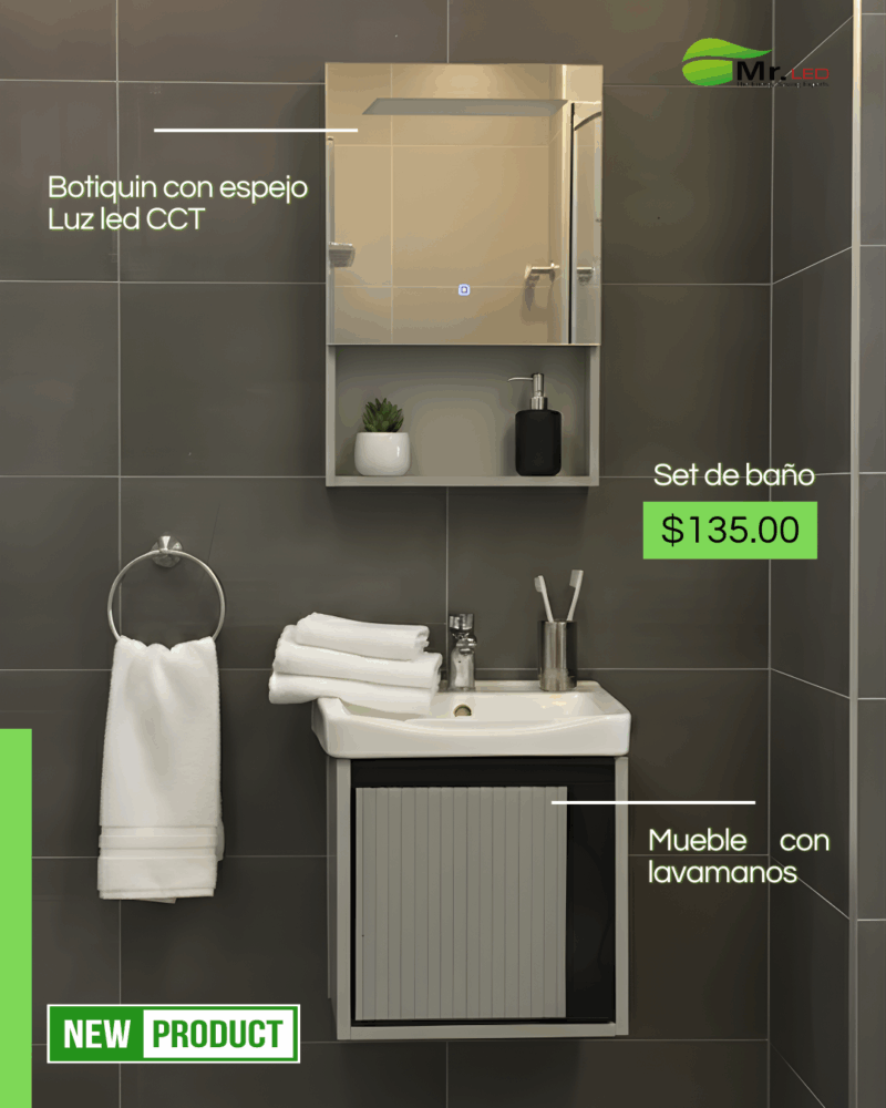 Set de baño pequeño